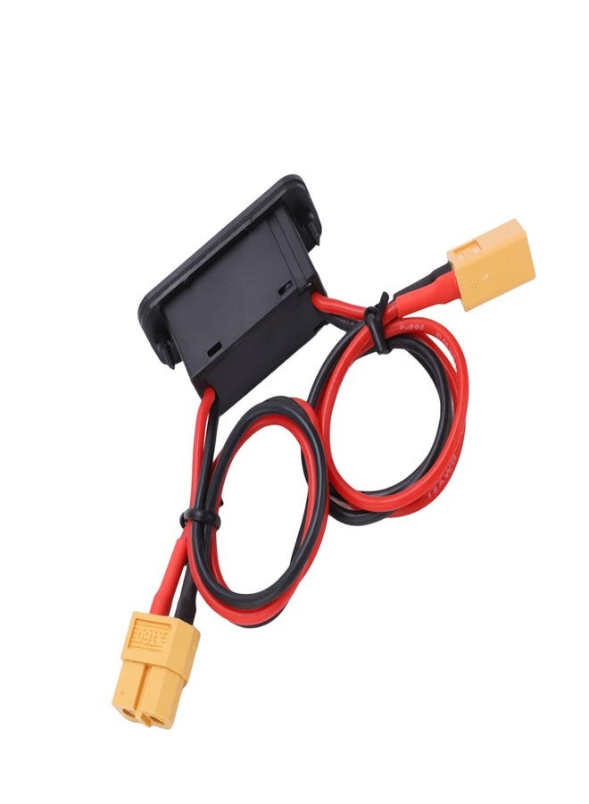 Kodrily RC Switch, Heavy Duty RC Airplane Switch with XT60 Plug, 18AWG Large Current Electronic On Off Connector, Remote Control Part Accessory for RC Car Aircraft Ship Receiver - Image 3